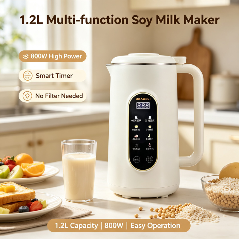 Baby Food Maker Blender - 24-łopatkowy blender do sojowego mleka, pojemność