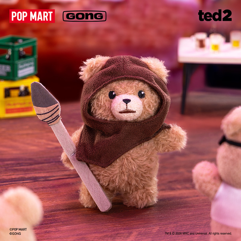Baby Products Teddy Bear - Autentyczny POPMART 'Ted2' Miś Teddy Seria