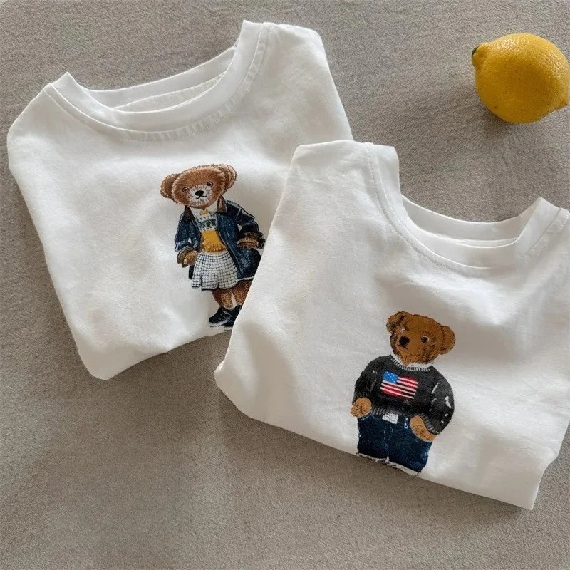 Baby Products Teddy Bear - Koszulka dziecięca 2026 z dodatkiem cukru,