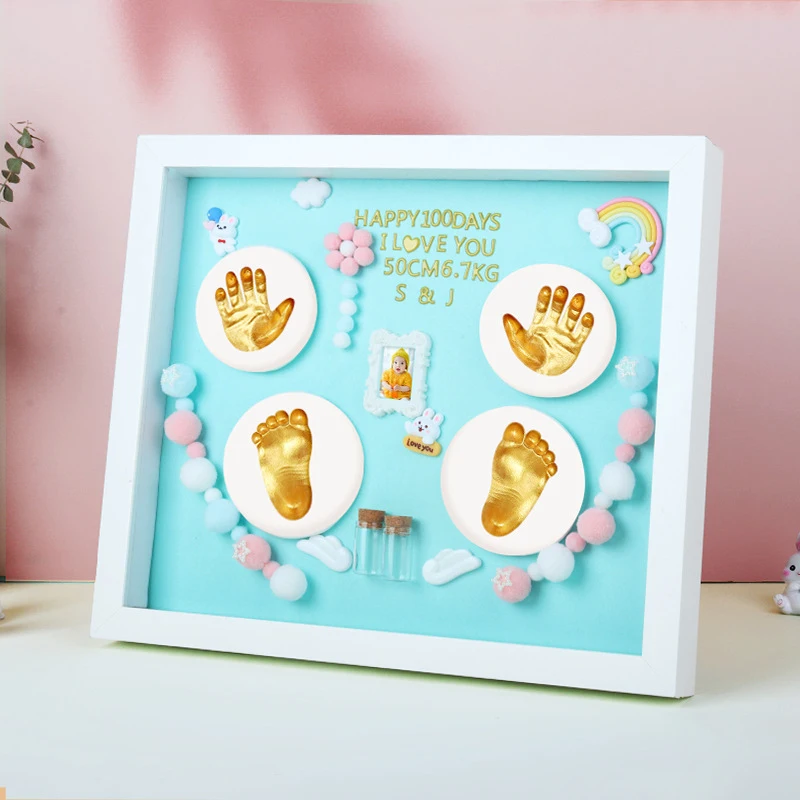 Baby Products Organic - Noworodek ręka i odcisk stopy wzrost