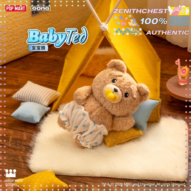 POPMART GONG Baby Ted Poseable – Baby Products Teddy Bear recenzja i cena