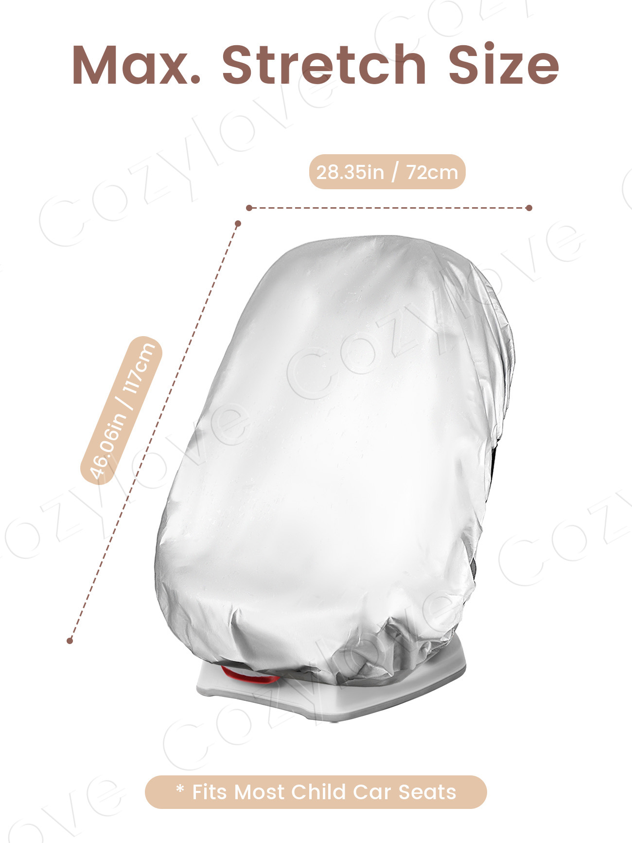 Uniwersalna osłona przeciwsłon – Infant Car Seat Cover recenzja i cena