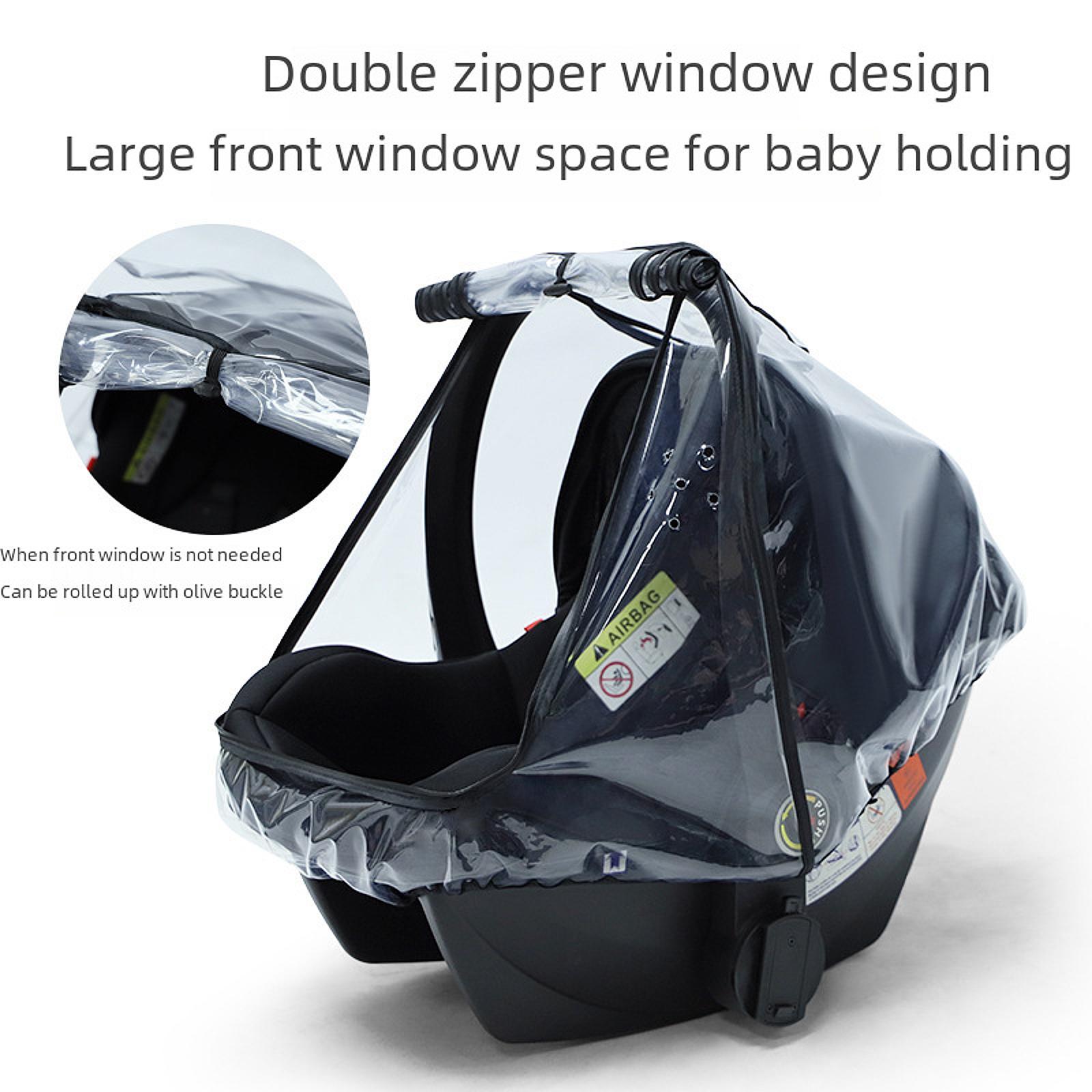 Przenośny pokrowiec przeciwdes – Infant Car Seat Cover recenzja i cena